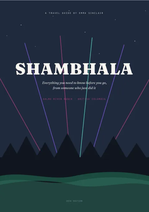 Cover of the Shambhala travel guide